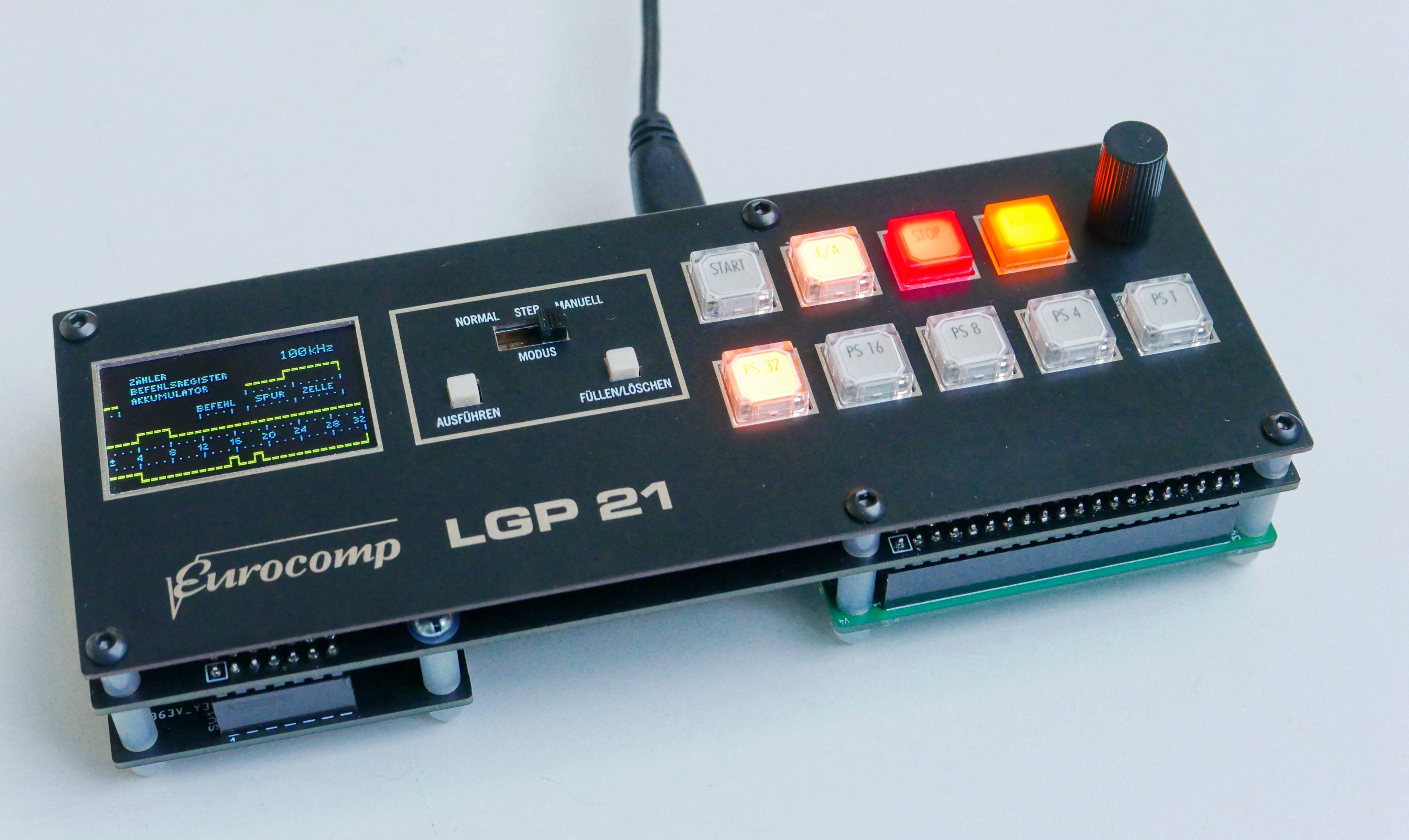 LGP-21 replica, assembled