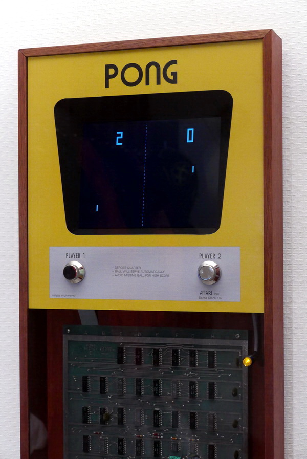 PONG front panel